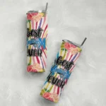 orlando magic flower cluster skinny tumbler best selling 1.webp