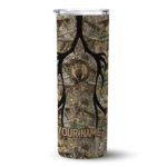 personalized boston celtics antler flow camo skinny tumbler best selling 1.webp