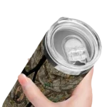 personalized boston celtics antler flow camo skinny tumbler best selling 1.webp