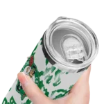 personalized boston celtics claw marks green white skinny tumbler best selling 1.webp