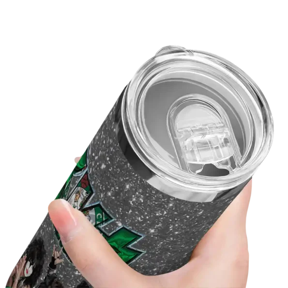 personalized boston celtics kiss band white skinny tumbler high quality.webp