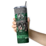 personalized boston celtics kiss band white skinny tumbler best selling 1.webp