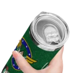personalized boston celtics star cluster green skinny tumbler best selling 1.webp