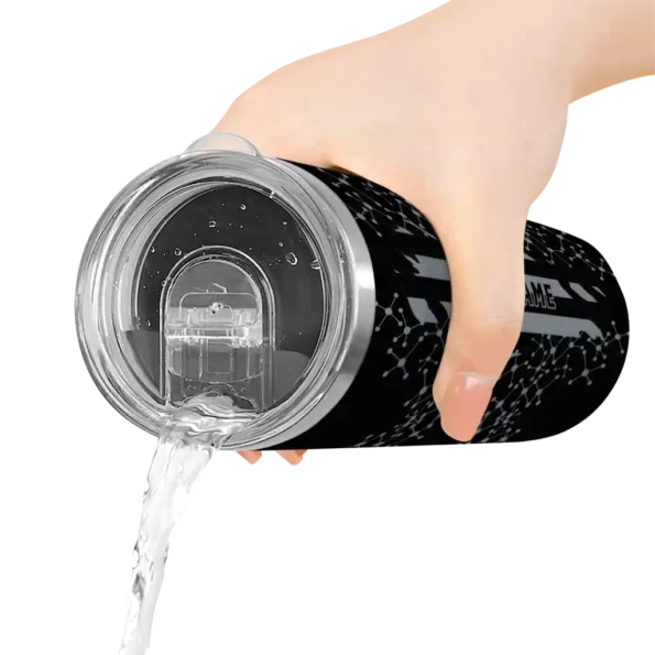 personalized brooklyn nets star pop black skinny tumbler latest model.webp