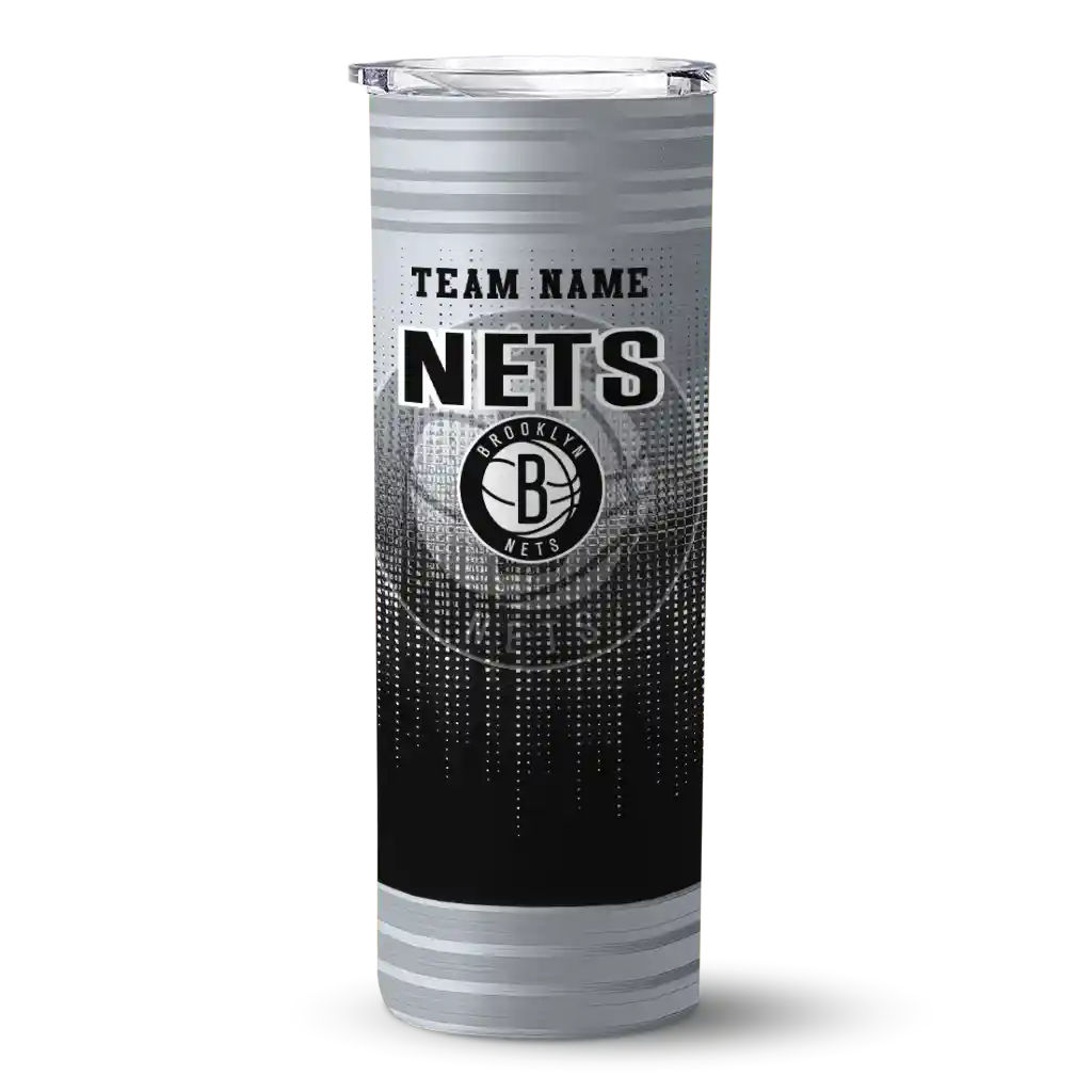 personalized brooklyn nets swirl texture black skinny tumbler best selling 1.webp personalized brooklyn nets swirl texture black skinny tumbler best selling 1.webp