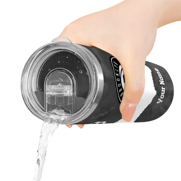 personalized brooklyn nets torn band black white skinny tumbler latest model.webp