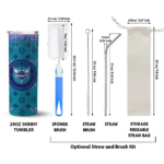 personalized charlotte hornets camo streak teal skinny tumbler best selling 1.webp