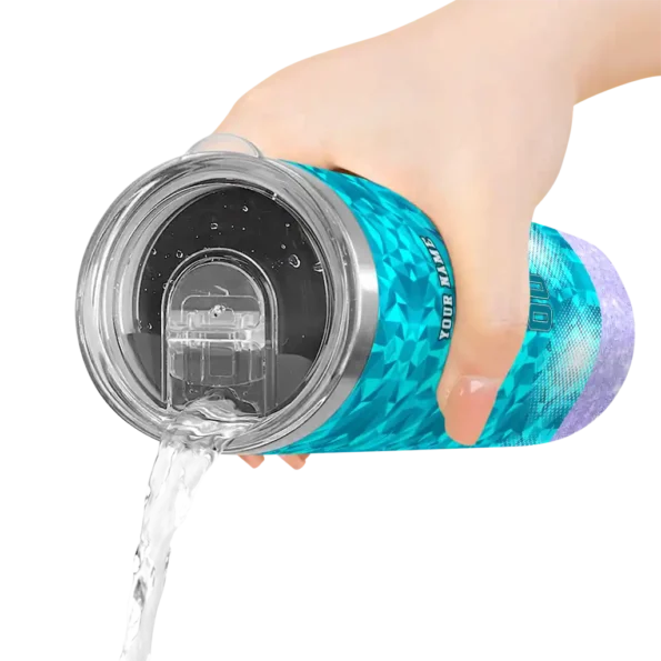 personalized charlotte hornets starburst tiles teal skinny tumbler latest model.webp