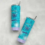 personalized charlotte hornets starburst tiles teal skinny tumbler best selling 1.webp