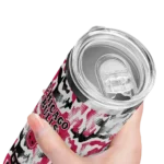 personalized chicago bulls claw marks red white skinny tumbler best selling 1.webp