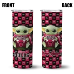 personalized chicago bulls yoda cozy red black skinny tumbler best selling 1.webp