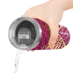 personalized cleveland cavaliers monogram burst wine white skinny tumbler best selling 1.webp