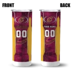 personalized cleveland cavaliers stacked diamond wine skinny tumbler best selling 1.webp