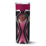 personalized cleveland cavaliers superman emblem wine black skinny tumbler best selling 1.webp