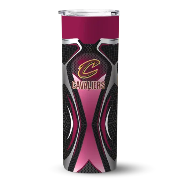 personalized cleveland cavaliers superman emblem wine black skinny tumbler best selling 1.webp