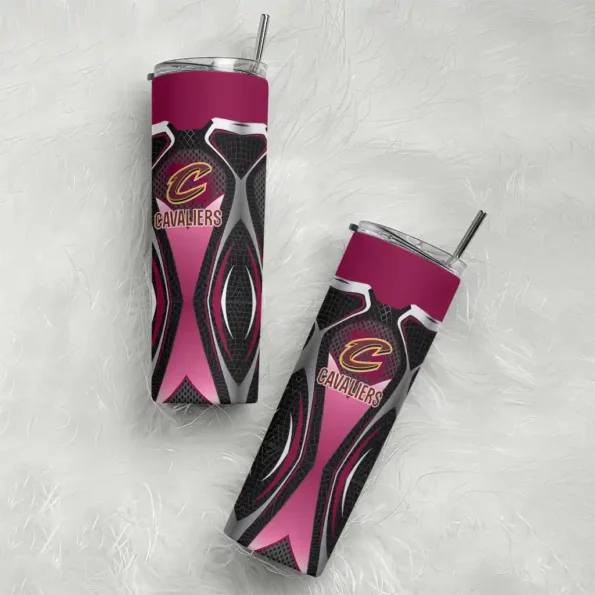 personalized cleveland cavaliers superman emblem wine black skinny tumbler top rated.webp