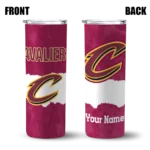 personalized cleveland cavaliers torn band wine white skinny tumbler best selling 1.webp