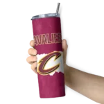 personalized cleveland cavaliers torn band wine white skinny tumbler best selling 1.webp