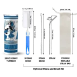 personalized dallas mavericks snoopy dog blue white skinny tumbler best selling 1.webp