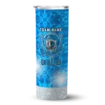 personalized dallas mavericks starburst tiles blue skinny tumbler best selling 1.webp