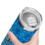 personalized dallas mavericks starburst tiles blue skinny tumbler best selling 1.webp