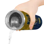 personalized denver nuggets kiss band yellow skinny tumbler best selling 1.webp