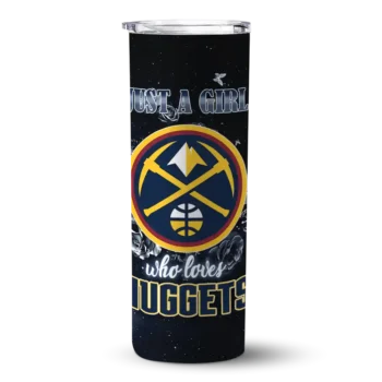 personalized denver nuggets rose romance blue black skinny tumbler best selling 1.webp
