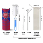 personalized detroit pistons camo texture red skinny tumbler best selling 1.webp