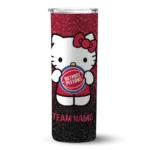 personalized detroit pistons hello kitty red black skinny tumbler best selling 1.webp