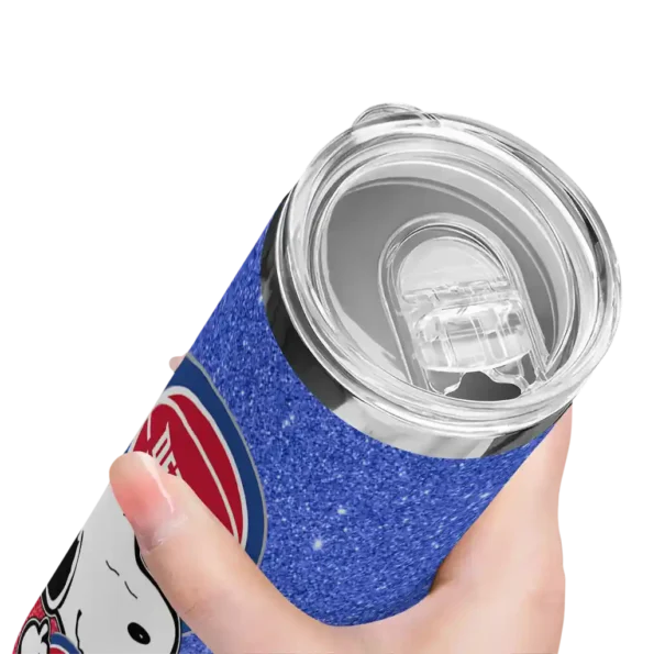 personalized detroit pistons snoopy attitude red skinny tumbler high quality.webp