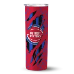personalized detroit pistons star pop red black skinny tumbler best selling 1.webp