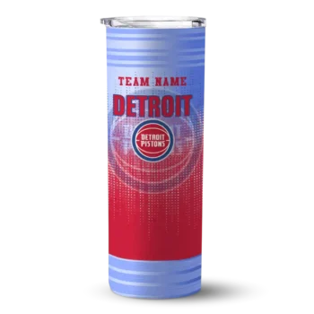 personalized detroit pistons swirl texture red skinny tumbler best selling 1.webp