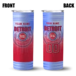 personalized detroit pistons swirl texture red skinny tumbler best selling 1.webp