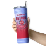 personalized detroit pistons swirl texture red skinny tumbler best selling 1.webp