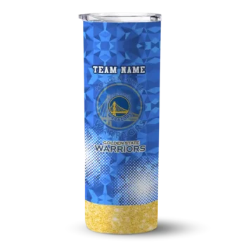 personalized golden state warriors starburst tiles blue skinny tumbler best selling 1.webp