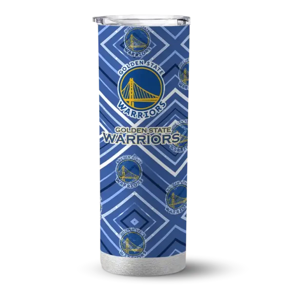 personalized golden state warriors zipper leopard blue skinny tumbler best selling 1.webp