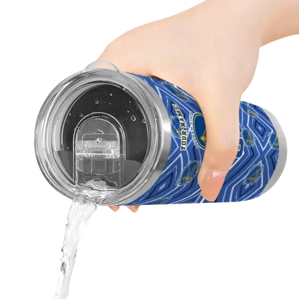 personalized golden state warriors zipper leopard blue skinny tumbler latest model.webp
