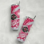 personalized houston rockets helmet clash red skinny tumbler best selling 1.webp