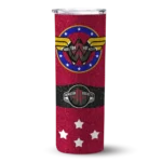 personalized houston rockets star cluster red skinny tumbler best selling 1.webp