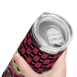 personalized houston rockets yoda cozy red black skinny tumbler best selling 1.webp