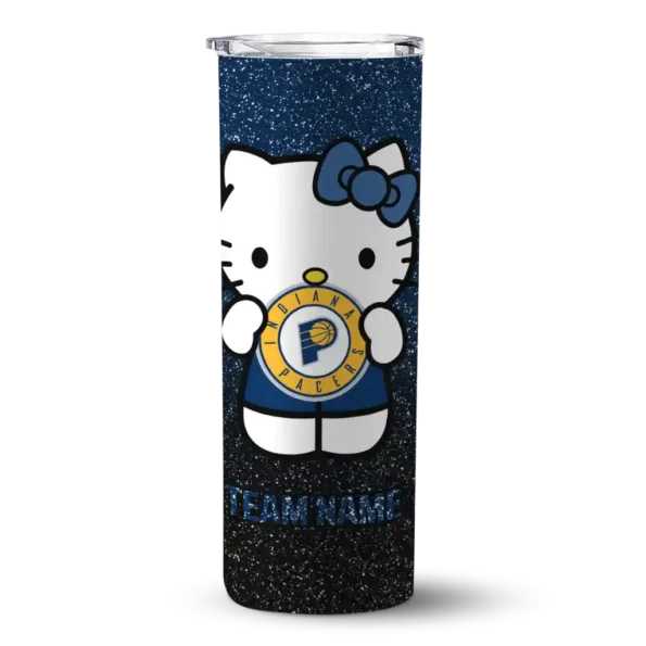 personalized indiana pacers hello kitty blue black skinny tumbler best selling 1.webp