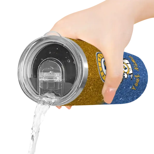 personalized indiana pacers snoopy attitude blue skinny tumbler latest model.webp