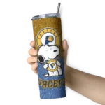 personalized indiana pacers snoopy attitude blue skinny tumbler best selling 1.webp