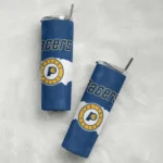 personalized indiana pacers torn band blue white skinny tumbler best selling 1.webp