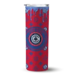 personalized los angeles clippers camo streak red skinny tumbler best selling 1.webp