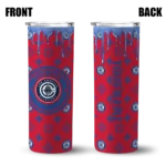 personalized los angeles clippers camo streak red skinny tumbler best selling 1.webp