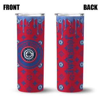 personalized los angeles clippers camo streak red skinny tumbler fashion forward.webp
