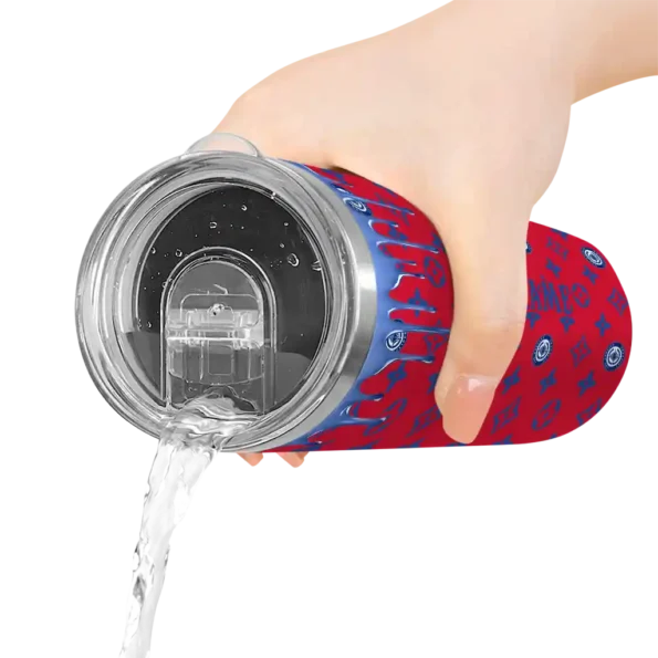personalized los angeles clippers camo streak red skinny tumbler latest model.webp