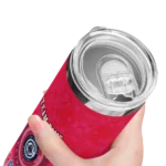 personalized los angeles clippers starburst tiles red skinny tumbler best selling 1.webp