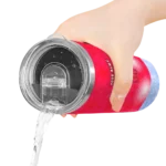 personalized los angeles clippers starburst tiles red skinny tumbler best selling 1.webp